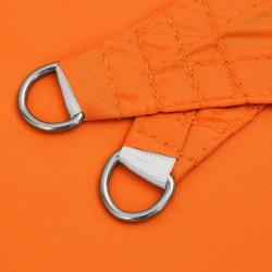 Voile de parasol tissu oxford triangulaire 3,5x3,5x4,9 m orange 648574648574