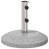 Base de parasol pour poteau de 40 à 50 mm 26.45 kg Gris 648584648584