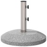 Base de parasol pour poteau de 40 à 50 mm 26.45 kg Gris 648584648584