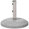 Base de parasol pour poteau de 40 à 50 mm 26.45 kg Gris 648584648584