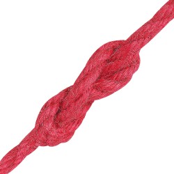 Corde en Jute 10 pcs Rouge Jute 100% Tossa 648594648594