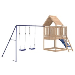 Aire de jeux d'extérieur bois de pin massif 648604648604