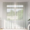 Rideaux en voile à œillets 2 pcs gris clair 648608648608