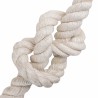 Corde en Jute 40 Blanc Jute 100% Tossa 648609648609