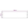 Écran de balcon Gris clair 75 x 300 cm HDPE et Aluminium 648610648610