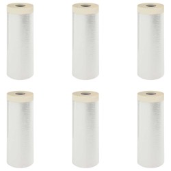Drap d'aspiration avec ruban adhésif 6 pcs 270 x 1600 cm HDPE 648613648613