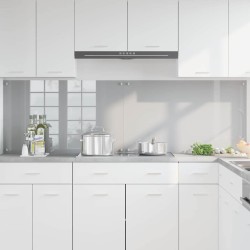 Crédence de cuisine 2 pcs Gris clair 100 x 60 cm verre trempé 648626648626