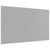 Crédence de cuisine 2 pcs Gris clair 100 x 60 cm verre trempé 648626648626