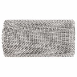 Écran en maille 20 x 200 cm 6 Mesh Acier Inoxydable 201 Argenté 648632648632