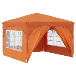 Tente de fête pop-up 290 x 290 x 245 cm Orange 648642648642