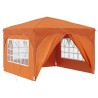 Tente de fête pop-up 290 x 290 x 245 cm Orange 648642648642