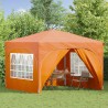 Tente de fête pop-up 290 x 290 x 245 cm Orange 648642648642
