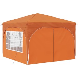 Tente de fête pop-up 290 x 290 x 245 cm Orange 648642648642