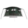 Tente tunnel Vert armée 366 x 244 x 198 cm Polyester et Acier 648646648646