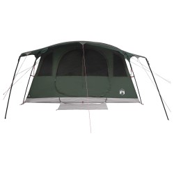 Tente tunnel Vert armée 366 x 244 x 198 cm Polyester et Acier 648646648646