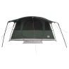 Tente tunnel Vert armée 366 x 244 x 198 cm Polyester et Acier 648646648646
