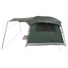 Tente tunnel Vert armée 366 x 244 x 198 cm Polyester et Acier 648646648646