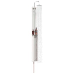 Douche d'extérieur 246 cm Blanc 648697648697