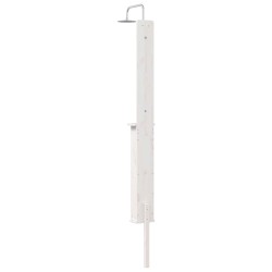 Douche d'extérieur 246 cm Blanc 648697648697