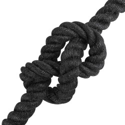 Corde en Jute 16 Noir Jute 100% Tossa 648702648702