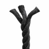 Corde en Jute 16 Noir Jute 100% Tossa 648702648702