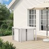 Chaises de jardin salle à manger 2 pcs Blanc PP 648711648711