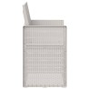 Chaises de jardin salle à manger 2 pcs Blanc PP 648711648711