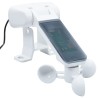 Auvent automatique capteur de vent/LED 350x250cm Jaune et blanc 648728648728