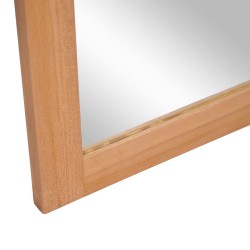 Miroir mural Teck massif 50 x 70 cm 648736648736