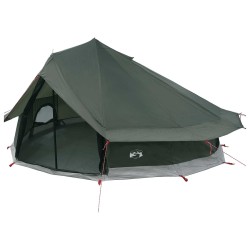 Tente Tipi Vert armée 800 x 800 x 430 cm Polyester et Acier 648746648746
