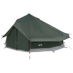 Tente Tipi Vert armée 800 x 800 x 430 cm Polyester et Acier 648746648746