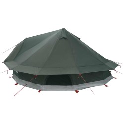 Tente Tipi Vert armée 800 x 800 x 430 cm Polyester et Acier 648746648746