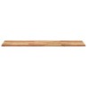 Dessus de table rectangulaire 160x50x2 cm bois massif d'acacia 648763648763