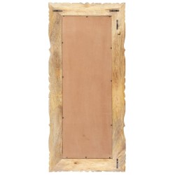 Miroir 110x50 cm Bois de manguier massif 648765648765