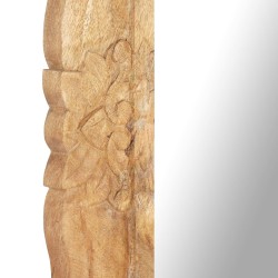Miroir 110x50 cm Bois de manguier massif 648765648765