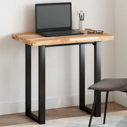 Dessus de table rectangulaire 60x50x4 cm bois massif d'acacia 648766648766