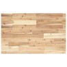 Dessus de table rectangulaire 60x50x4 cm bois massif d'acacia 648766648766