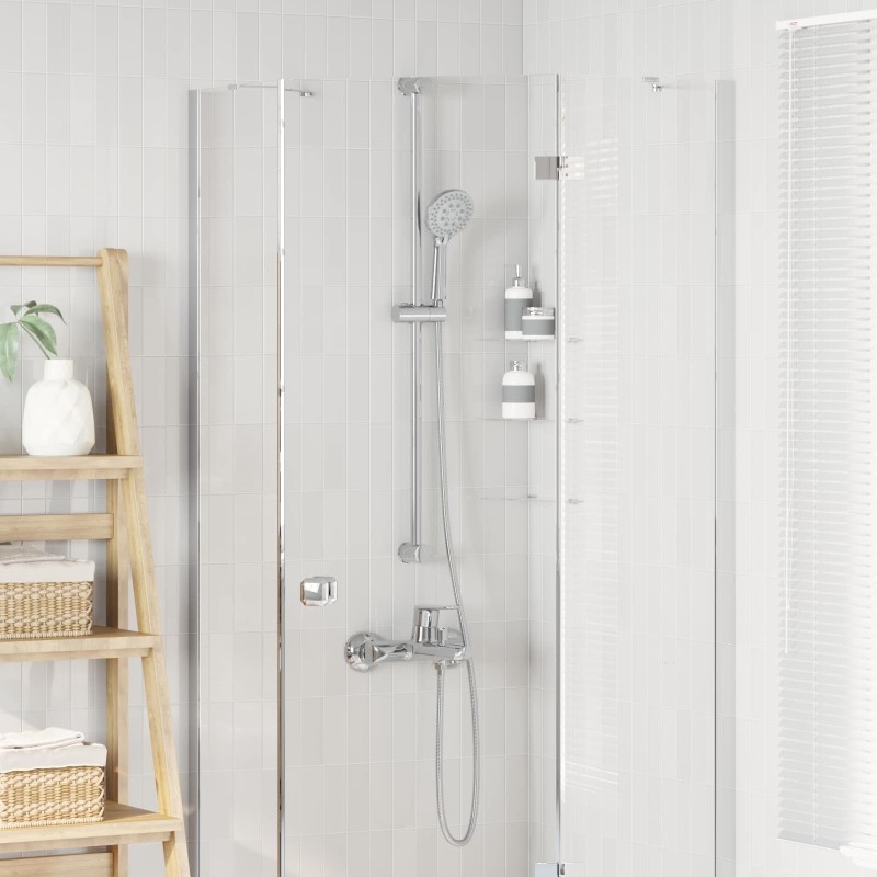 Ensemble de Douche Chrome 150 cm Acier inoxydable 648782648782