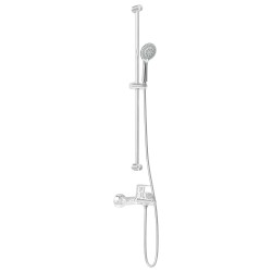 Ensemble de Douche Chrome 150 cm Acier inoxydable 648782648782