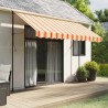 Tissu de remplacement de cantonnière d’auvent jaune orange 3,5m 648793648793