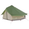 Tente Tipi avec toit Vert 700 x 700 x 395 cm Polyester et Acier 648794648794