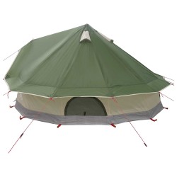 Tente Tipi avec toit Vert 700 x 700 x 395 cm Polyester et Acier 648794648794