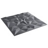 Panneaux muraux 48 pcs Gris Améthyste 50 x 50 cm Mousse XPS 648799648799