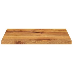 Dessus de table 60x50x2,5 cm rectangulaire bois massif manguier 648802648802