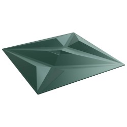 Panneaux muraux Étoile 24 pcs Vert Étoile 50 x 50 cm Mousse XPS 648804648804