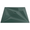 Panneaux muraux Étoile 24 pcs Vert Étoile 50 x 50 cm Mousse XPS 648804648804