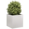 Jardinière 40x40x40 cm acier inoxydable 648818648818