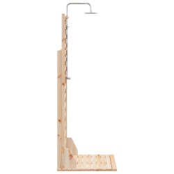 Douche d'extérieur 225 cm Naturel 648821648821