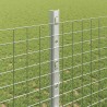Clôture en fil soudé avec poteaux 10 x 1,2 m Acier galvanisé 648822648822
