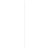 Porte coulissante Blanc 83 x 211 cm Bois de pin massif et verre 648825648825
